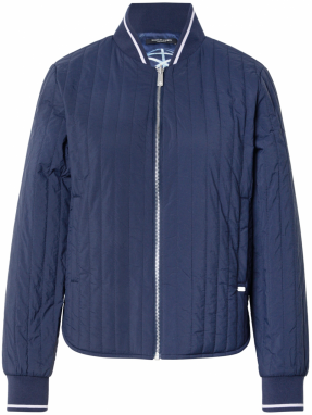 SCOTCH & SODA Prechodná bunda  modrá / námornícka modrá / žltá / biela
