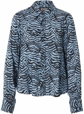 SCOTCH & SODA Blúzka  opálová / čierna