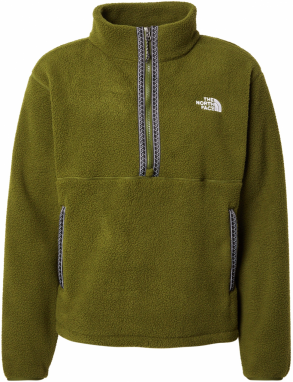 THE NORTH FACE Sveter 'Fleeski'  olivová