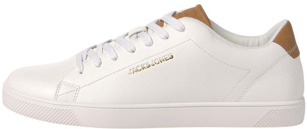 JACK & JONES Nízke tenisky 'JFWBoss'  koňaková / biela