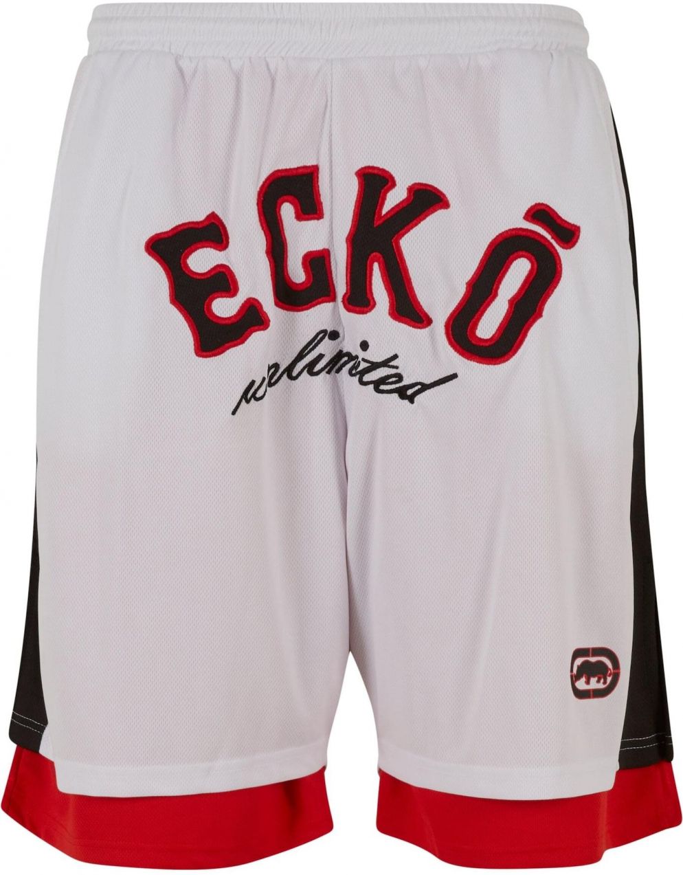 Ecko Unlimited Nohavice 'BBall'  červená / čierna / biela