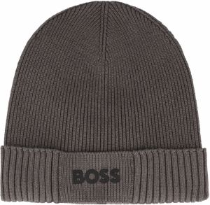 BOSS Čiapky 'Asic'  tmavosivá / čierna