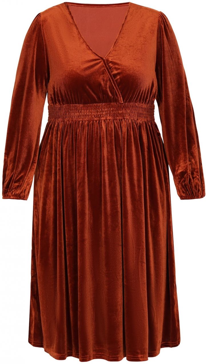 faina Šaty  hrdzavohnedá / koňaková / bronzová