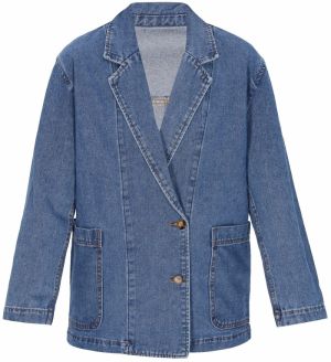 myMo ROCKS Blejzer  modrá denim