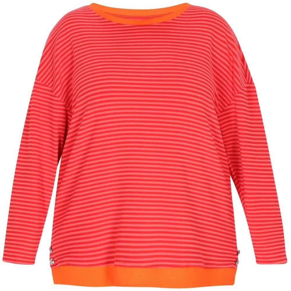 MYMO Tričko 'Fashion Look'  tmavooranžová / červená / svetločervená