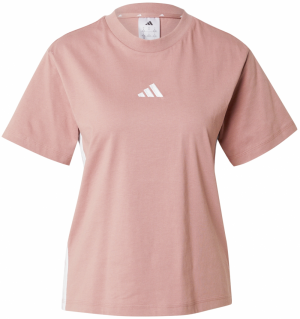 ADIDAS SPORTSWEAR Funkčné tričko 'Essentials'  béžová / biela