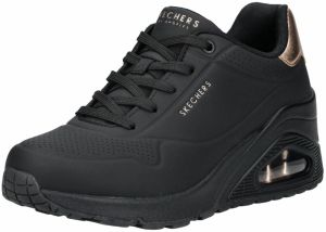 SKECHERS Nízke tenisky 'Uno Wedge - Hi Steps'  zlatá / čierna