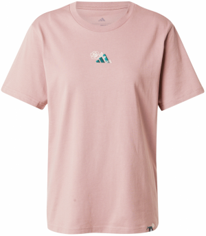 ADIDAS SPORTSWEAR Funkčné tričko  smaragdová / orgovánová / biela
