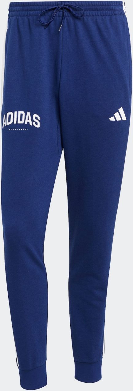 ADIDAS SPORTSWEAR Športové nohavice  tmavomodrá / biela