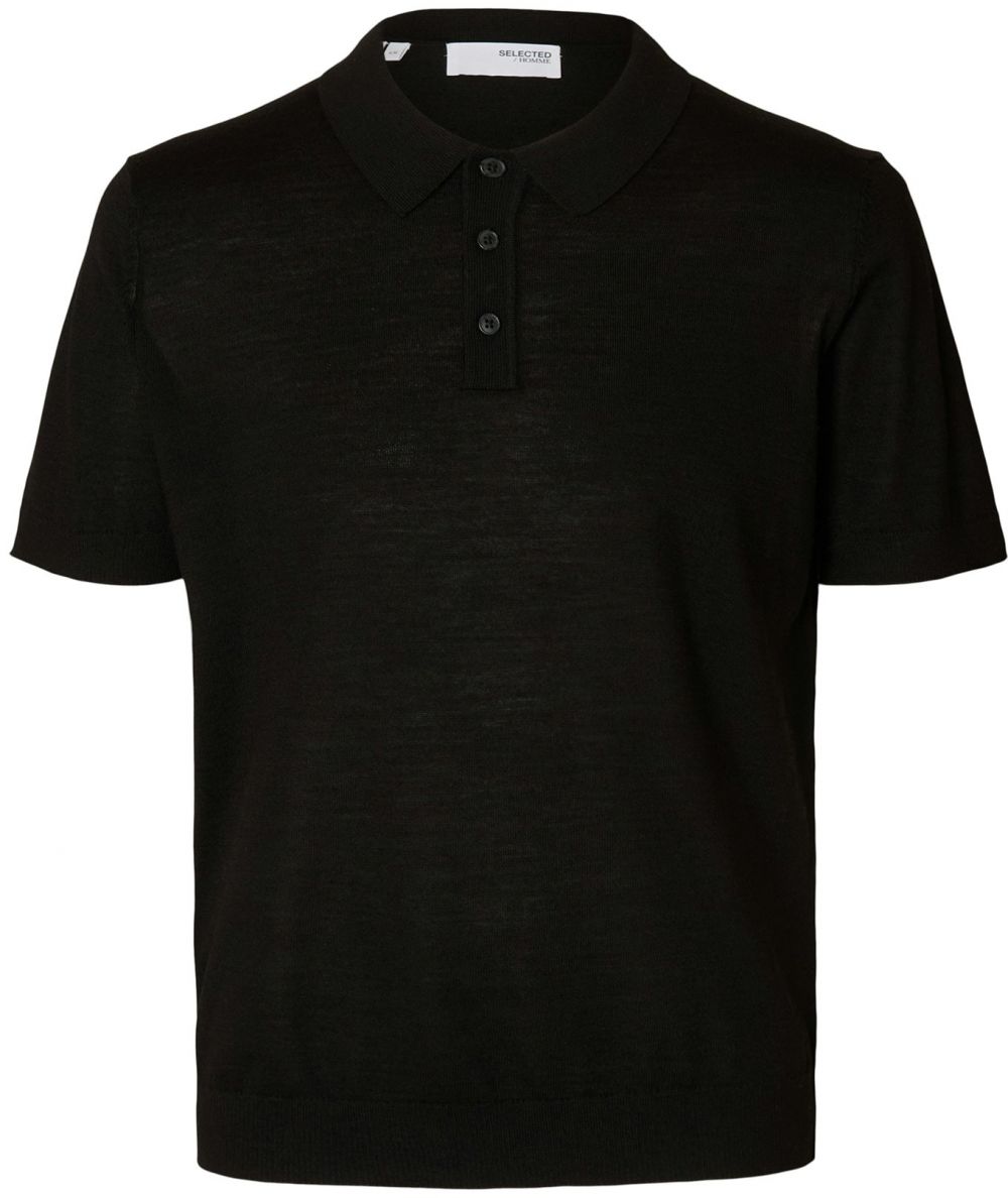 SELECTED Tričko 'SLHTOWN'  čierna