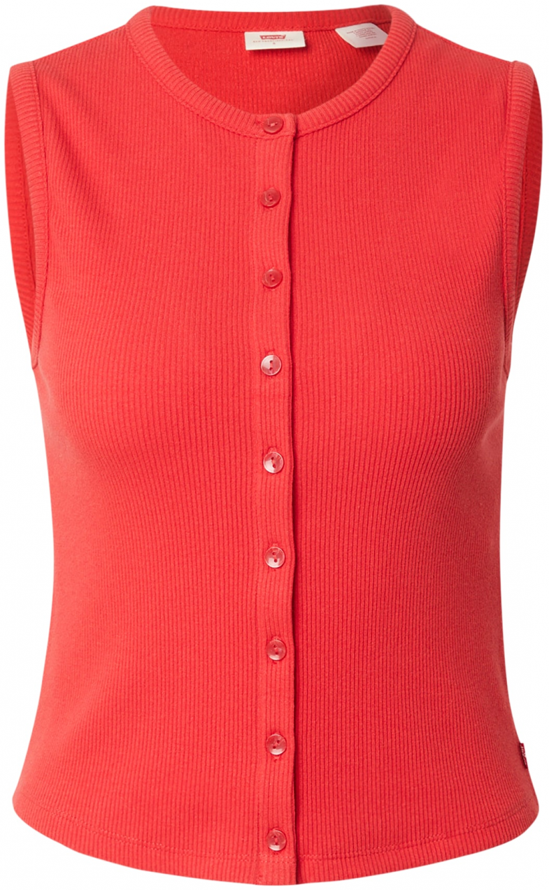 LEVI'S ® Top 'Rory SL Button Up'  červená