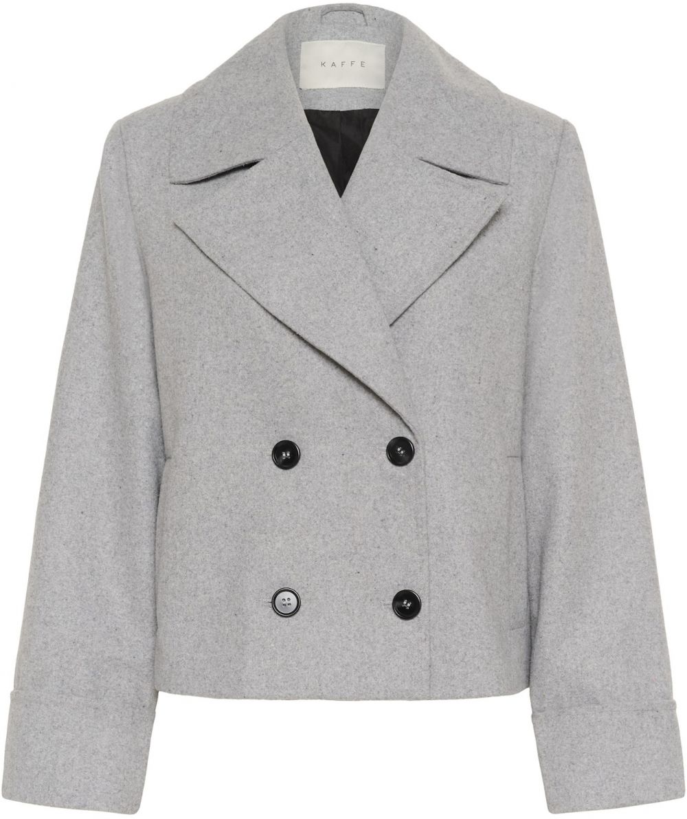 Kaffe Prechodný kabát 'Julia'  svetlosivá