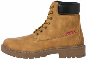 JACK & JONES Šnurovacie čižmy 'JFWTHAMES'  horčicová / čierna
