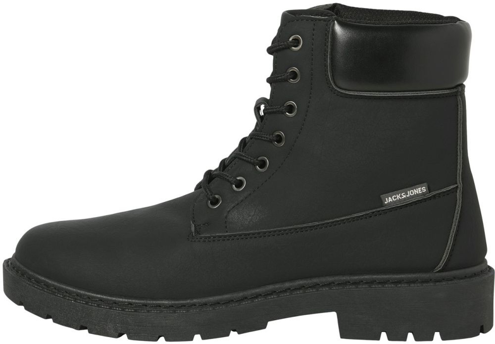 JACK & JONES Šnurovacie čižmy 'JFWTHAMES'  antracitová