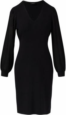 s.Oliver BLACK LABEL Pletené šaty  čierna