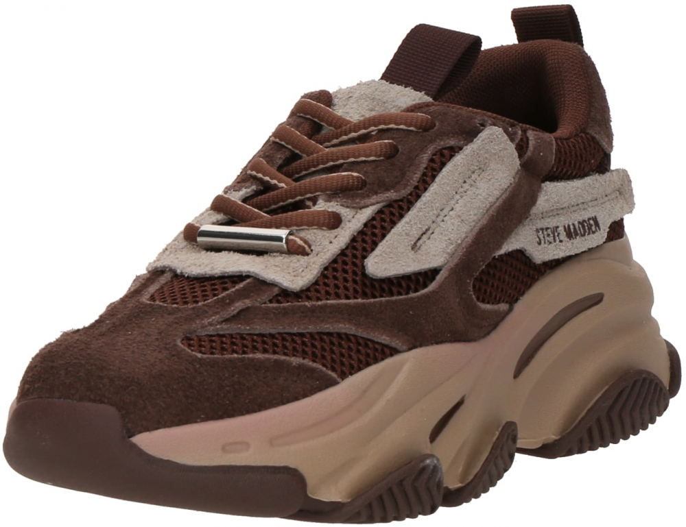 STEVE MADDEN Nízke tenisky 'POSSESSION'  béžová / hnedá