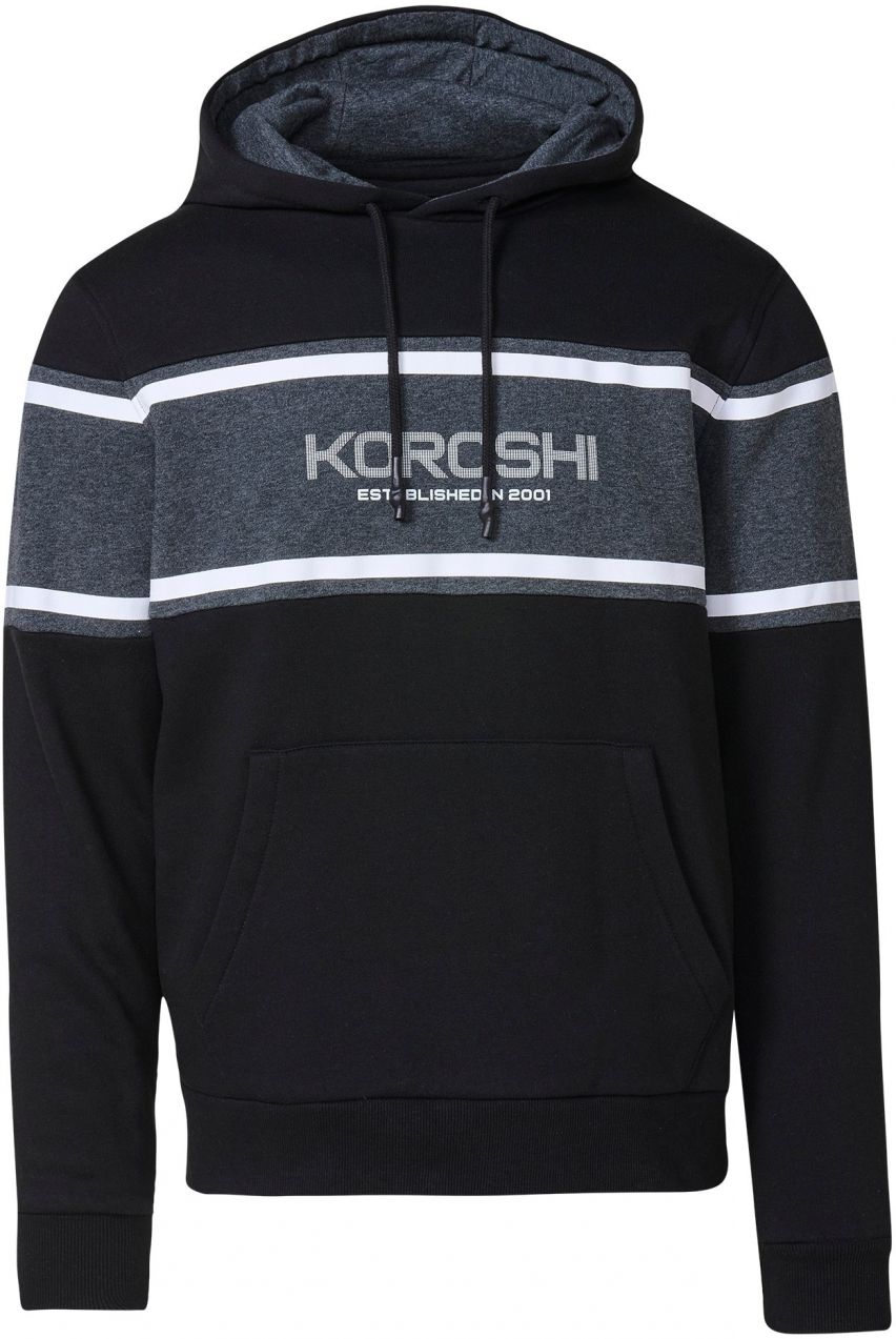 KOROSHI Mikina  sivá / čierna