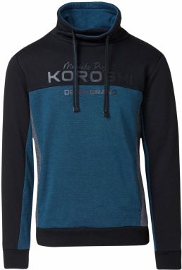 KOROSHI Mikina  modrá / čierna