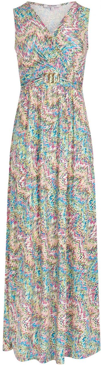Morgan Letné šaty  modrá / mätová / ružová