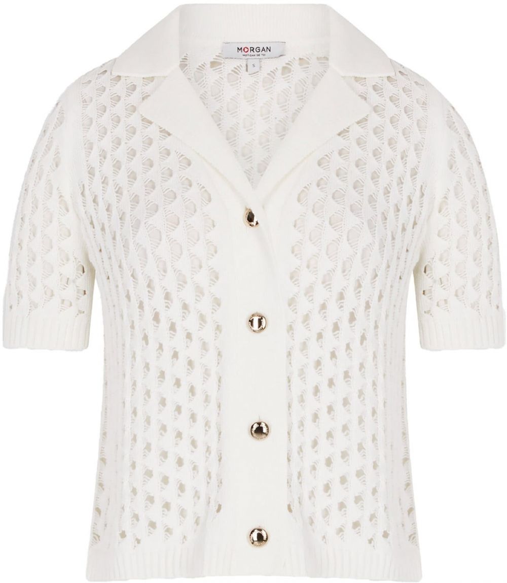 Morgan Kardigán  biela