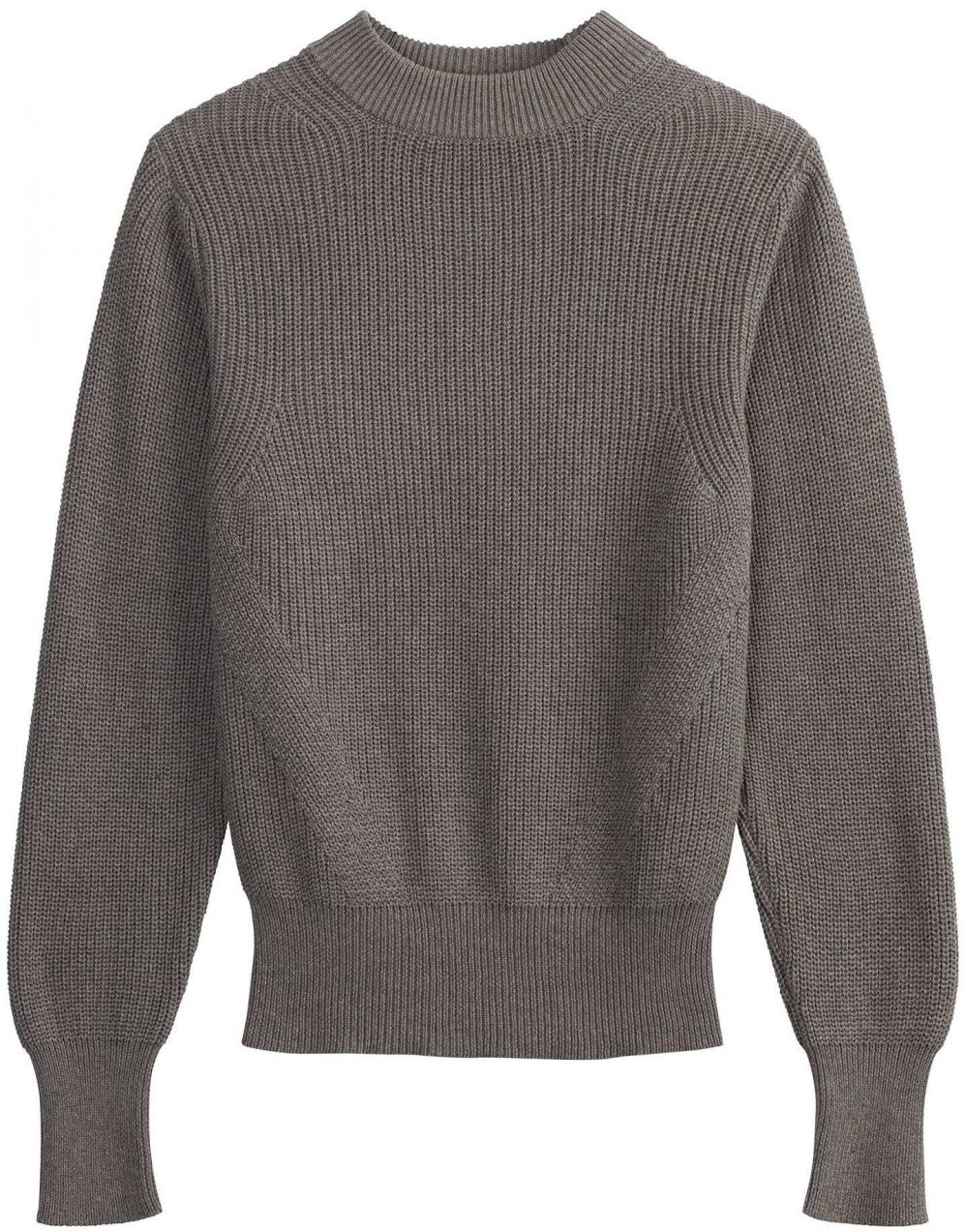 MELA Sveter 'Riya'  sivá melírovaná