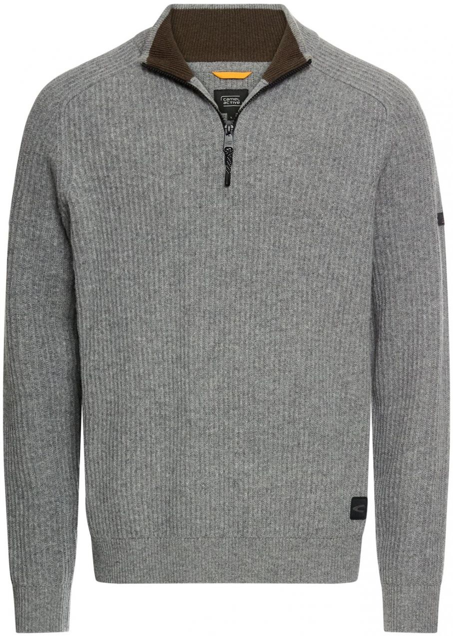 CAMEL ACTIVE Sveter  sivá