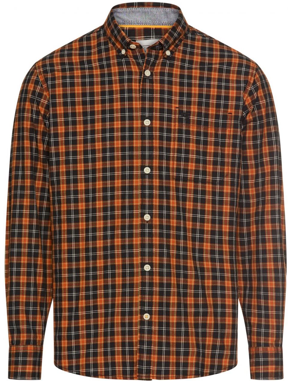 CAMEL ACTIVE Košeľa  koňaková / čierna / biela