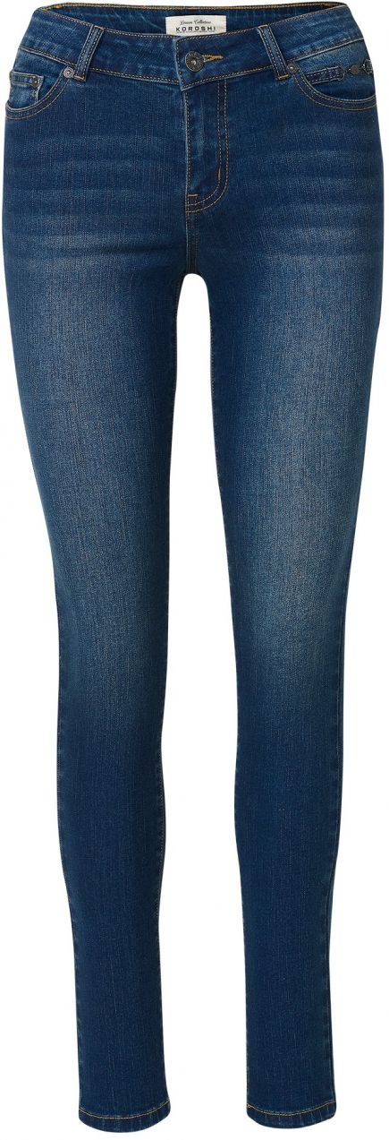 KOROSHI Džínsy  tmavomodrá