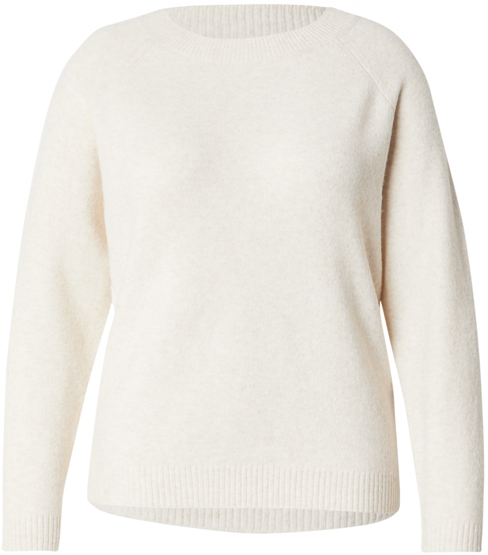 Vero Moda Curve Sveter 'VMCDoffy'  svetlobéžová