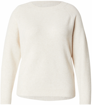 Vero Moda Curve Sveter 'VMCDoffy'  svetlobéžová