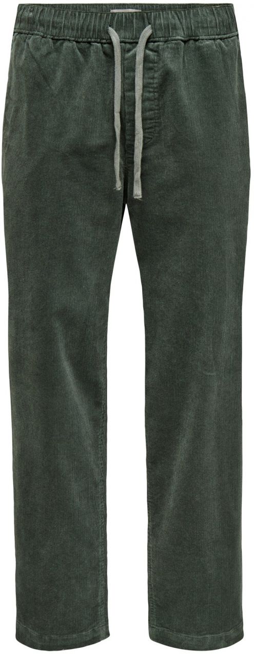 Only & Sons Nohavice 'ONSFADE'  tmavozelená
