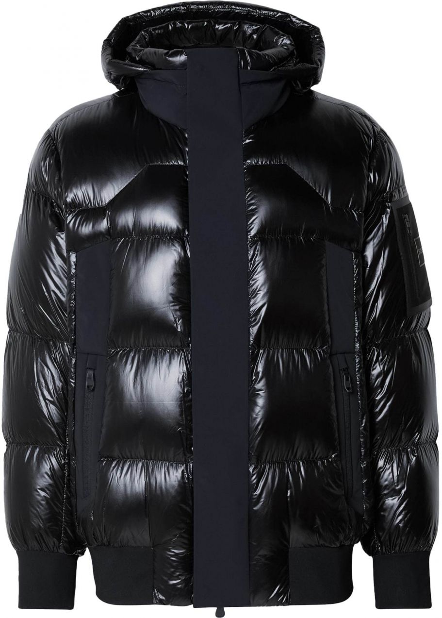 BOSS Zimná bunda  čierna