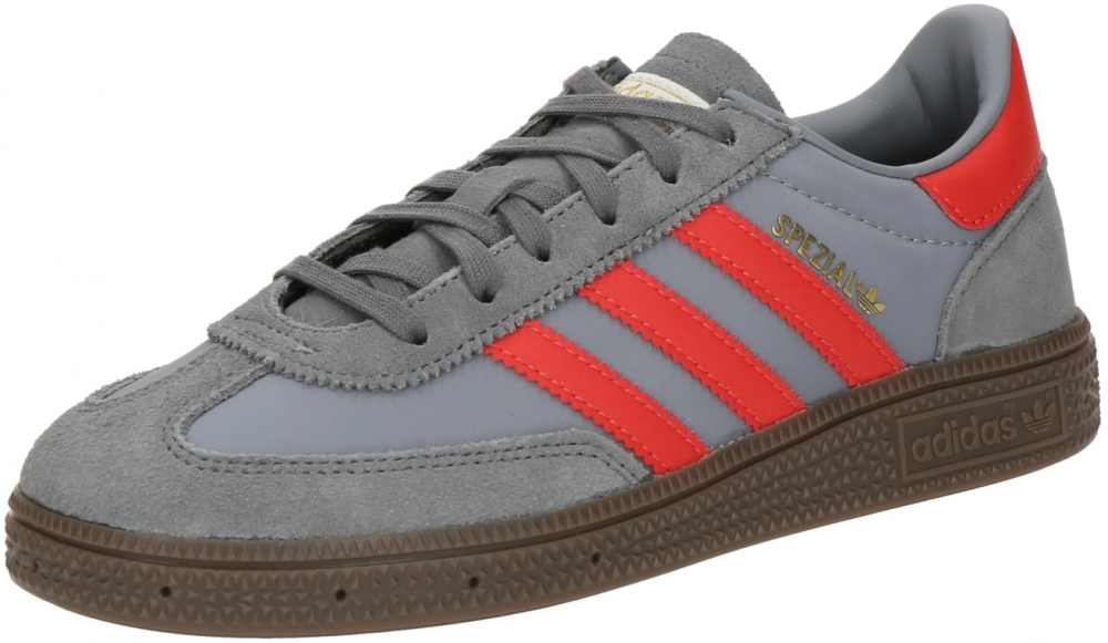 ADIDAS ORIGINALS Tenisky 'HANDBALL SPEZIAL'  čadičová / červená