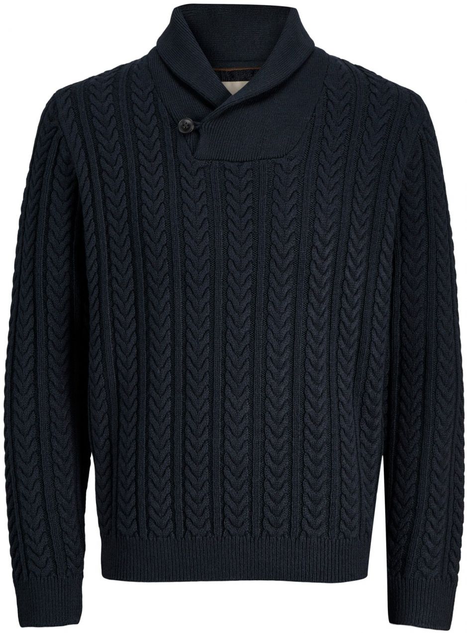 Jack & Jones Premium Sveter 'JPRBLUSEAN'  tmavomodrá