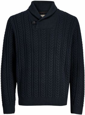 Jack & Jones Premium Sveter 'JPRBLUSEAN'  tmavomodrá