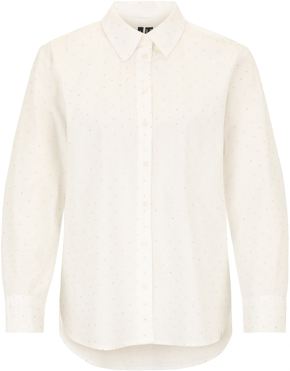 Vero Moda Petite Blúzka 'VMINGA RHINE'  strieborná / prírodná biela