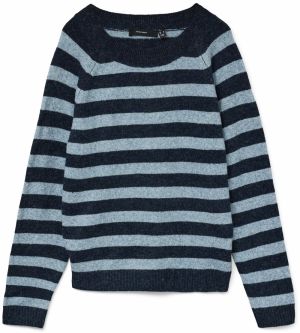 VERO MODA Sveter 'VMDoffy'  námornícka modrá / opálová