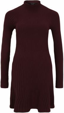 Vero Moda Tall Pletené šaty 'VMNANCY'  vínovo červená
