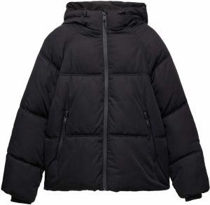 Pull&Bear Zimná bunda  čierna
