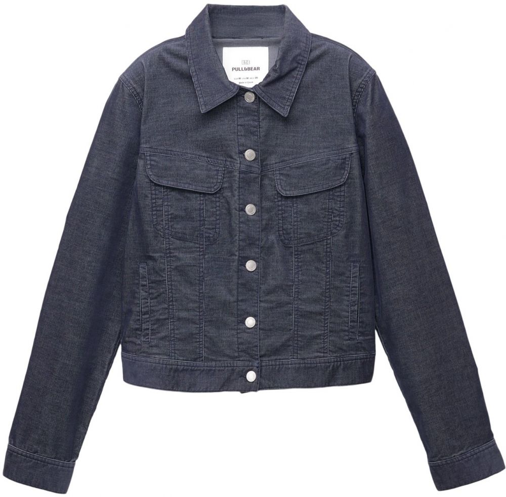 Pull&Bear Prechodná bunda  tmavomodrá