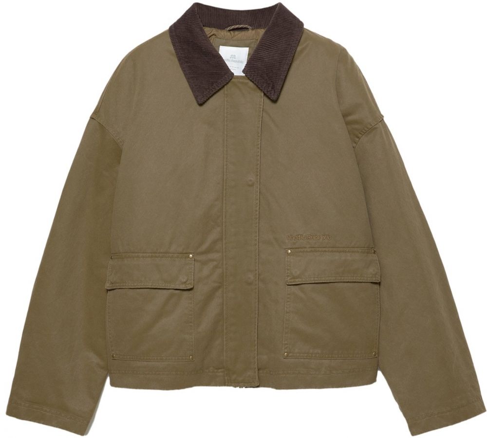 Pull&Bear Prechodná bunda 'PACIFIC'  hnedá / tmavohnedá