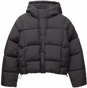 Pull&Bear Prechodná bunda  čierna