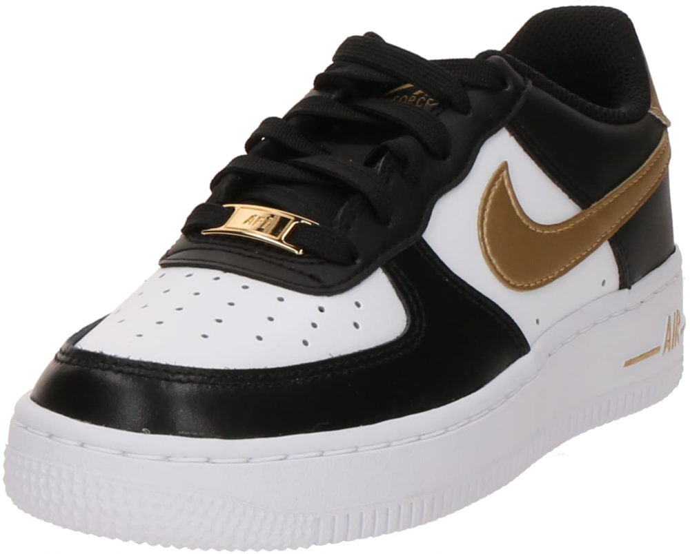 Nike Sportswear Tenisky 'AIR FORCE 1'  hnedá / čierna / biela