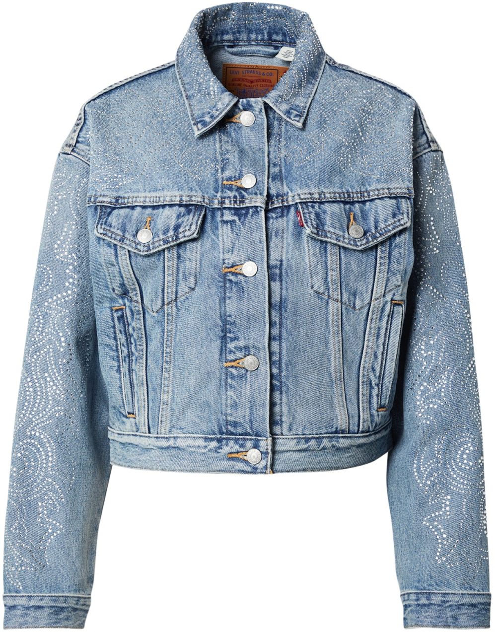 LEVI'S ® Prechodná bunda 'SBEYONCÉ x Levi’s'  modrá denim
