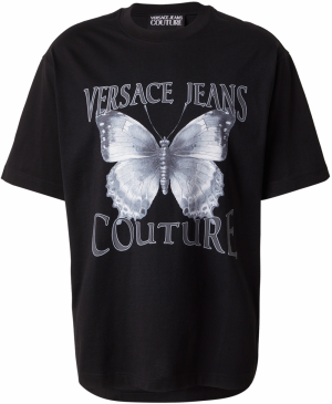 Versace Jeans Couture Tričko  sivá / svetlosivá / čierna