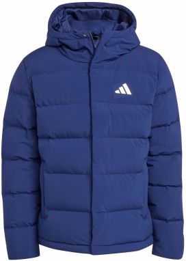 ADIDAS SPORTSWEAR Športová bunda 'Helionic'  tmavomodrá / biela