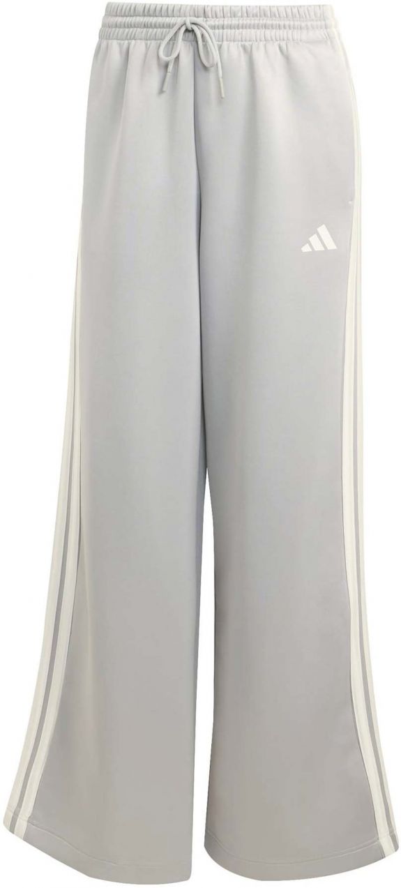 ADIDAS SPORTSWEAR Športové nohavice 'Stadium'  sivá / biela
