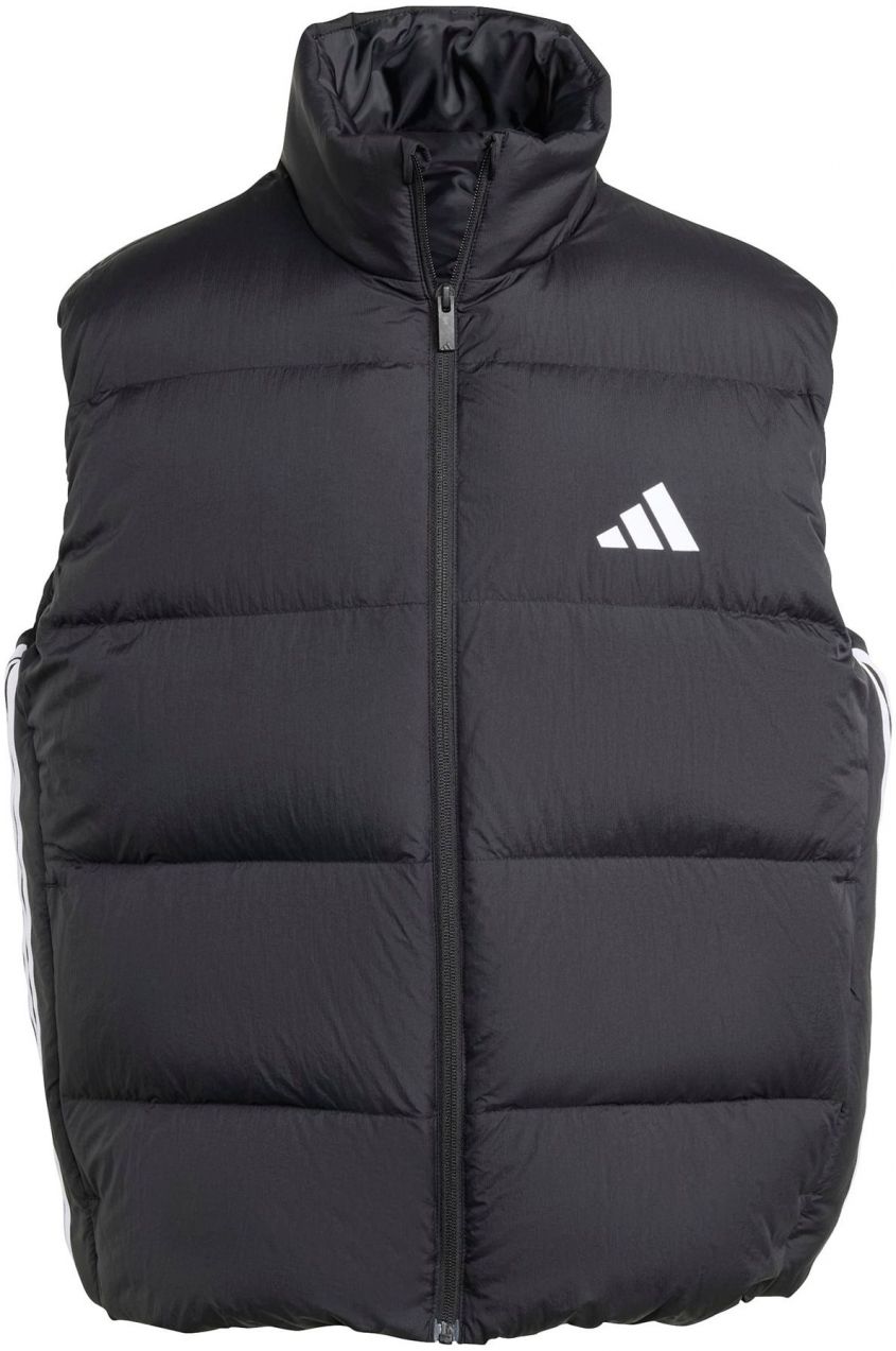 ADIDAS SPORTSWEAR Športová vesta 'ESS'  čierna / biela