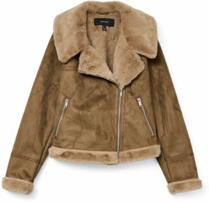 VERO MODA Zimná bunda 'VMPEGGY'  karamelová / mokka