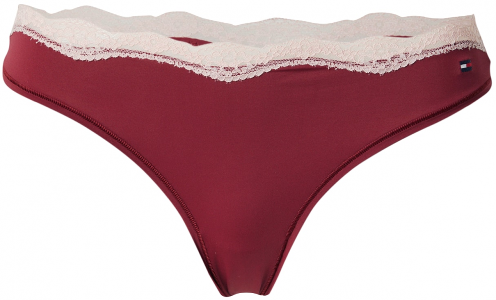 Tommy Hilfiger Underwear Tangá  ružová / červená